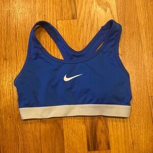 Nike dark blue sports bra size XS